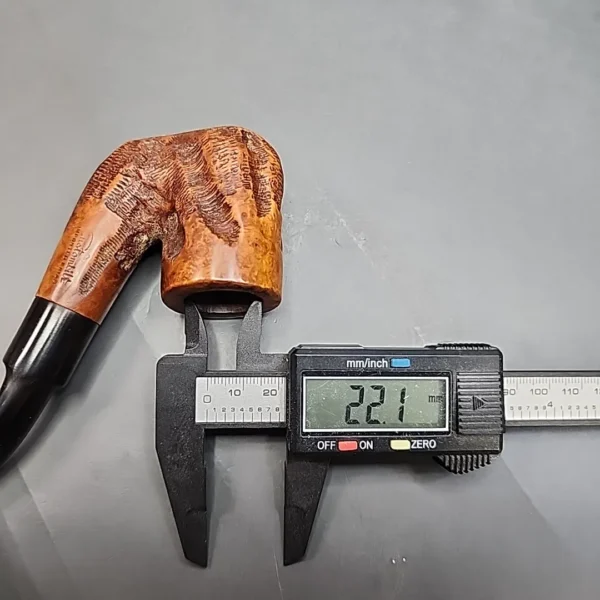 Custombilt Rusticated Oom Paul Estate Briar Pipe [SOLD OUT] - Image 10