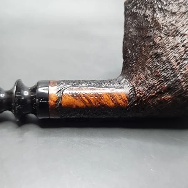 Brakner Antique Royal Danois 813, Sandblasted Estate Briar Pipe [SOLD OUT] - Image 10