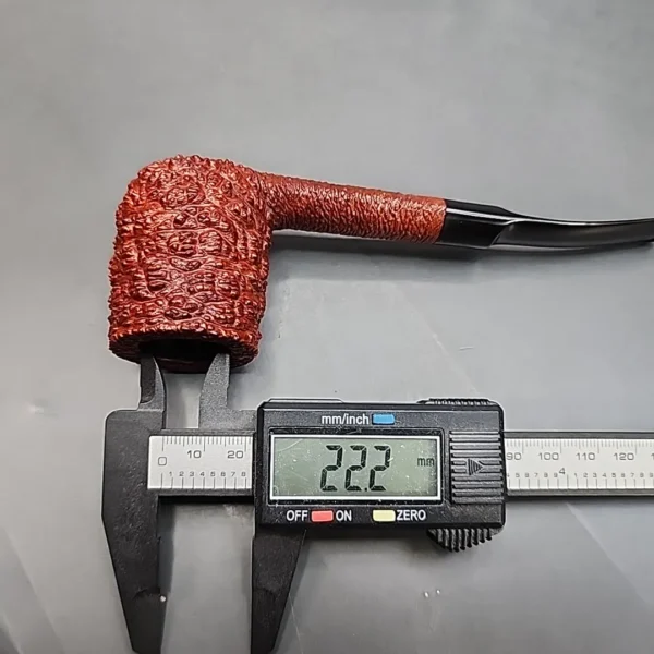 Savinelli Gigantes 811 EX, Rusticated Billiard Estate Briar Pipe [SOLD OUT] - Image 10