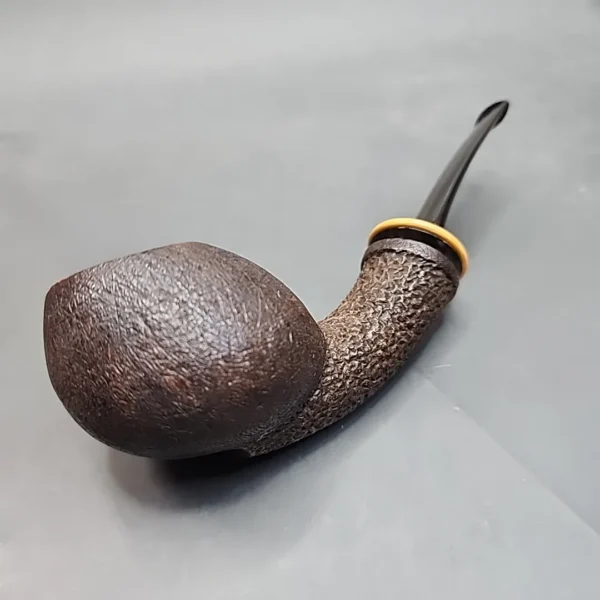 Jesek, Martin Pajesek, Sandblasted Bent Tomato Estate Briar Pipe [SOLD OUT] - Image 10