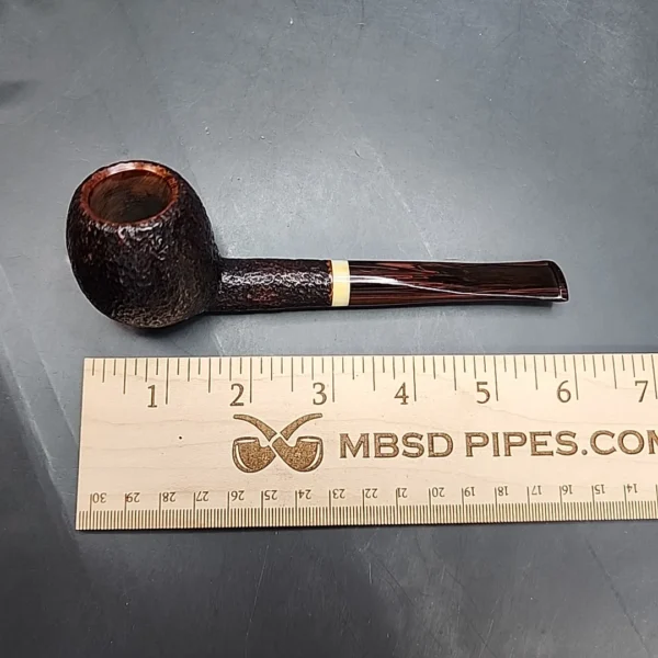 Savinelli Moka 207, Rusticated Straight Apple Estate Briar Pipe, 6mm [SOLD OUT] - Image 10