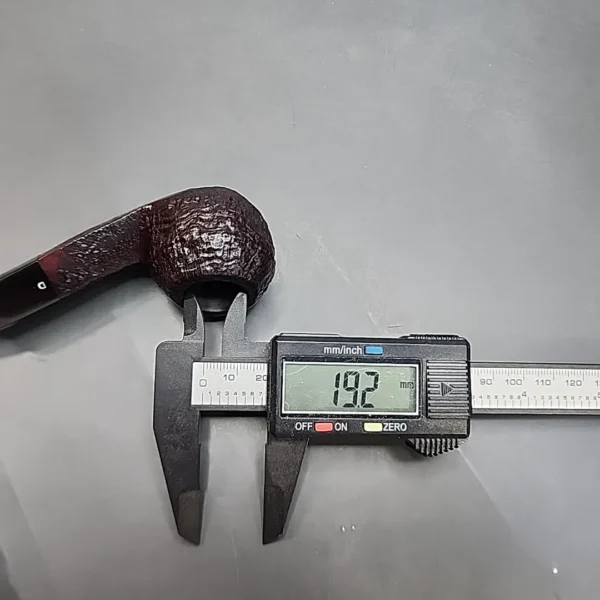 Digby 584 by GBD, Sandblasted Bent Bulldog Estate Briar Pipe, [SOLD OUT] - Image 10