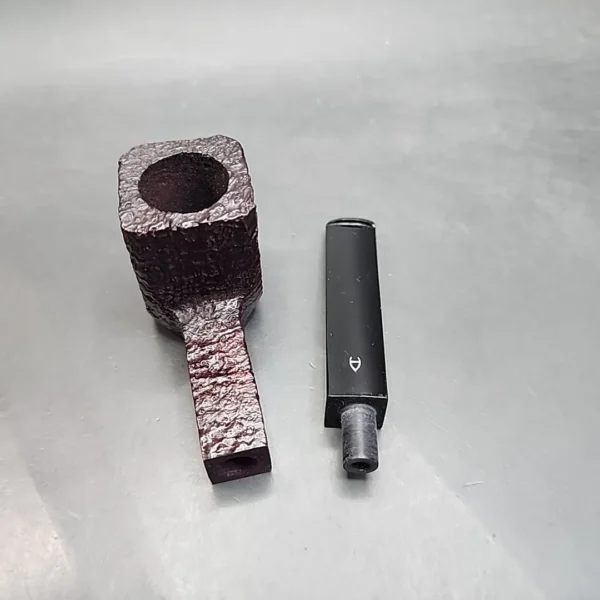 Astleys of London Sandblasted Foursquare Panel Estate Briar Pipe, Unsmoked [SOLD OUT] - Image 11