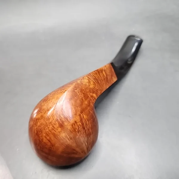 Fleur de Lis 549 by GBD, Meerschaum Lined Bent Bulldog Estate Briar Pipe [SOLD OUT] - Image 11
