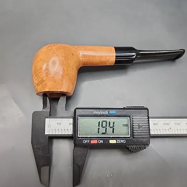 Roma Smooth Straight Apple Briar Pipe, Unsmoked - Image 11