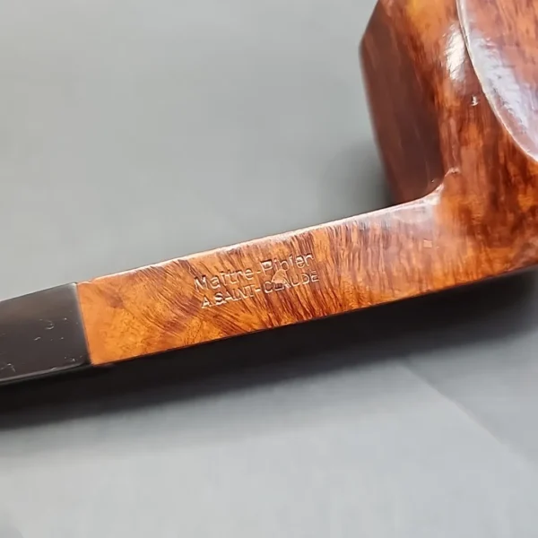Jean LaCroix Diamant 33G3, Smooth Panel Estate Briar Pipe, Handmade [SOLD OUT] - Image 11