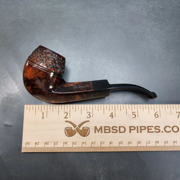 Dr Grabow Meerschaum Lined Bent Bulldog Estate Briar Pipe [SOLD OUT] - Image 11