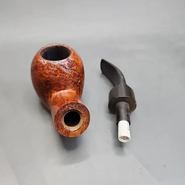 Utor B-9 Bent Apple Sitter Estate Briar Pipe, 9mm [SOLD OUT] - Image 11