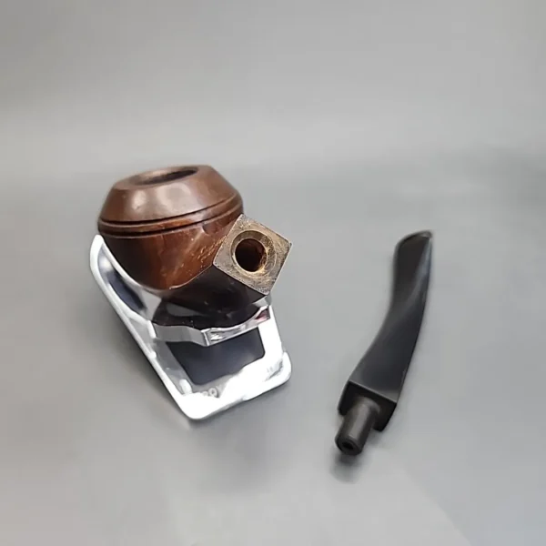 Sasieni 4Dot Walnut, Bent Bulldog Estate Briar Pipe [SOLD OUT] - Image 11
