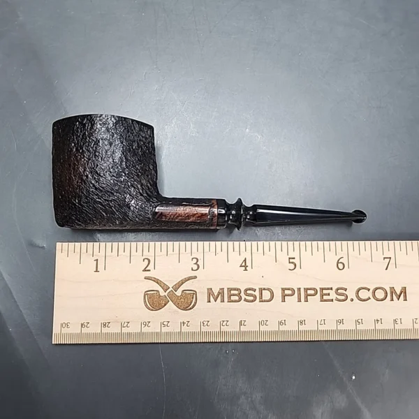 Brakner Antique Royal Danois 813, Sandblasted Estate Briar Pipe [SOLD OUT] - Image 11