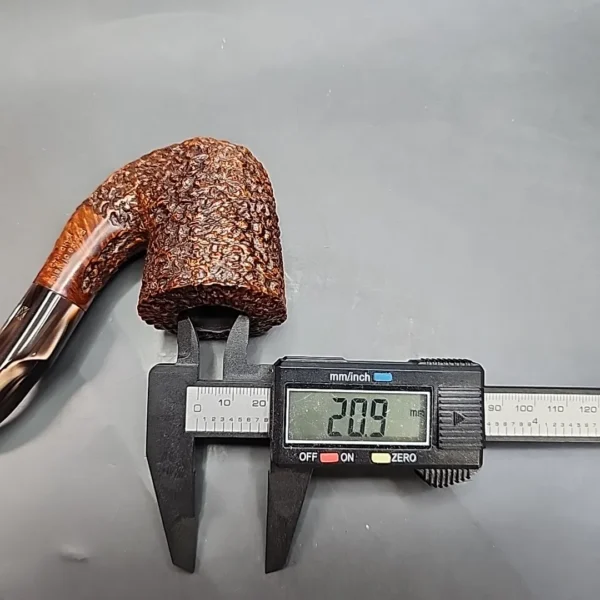 Prince of Wales by GBD, Rusticated Oom Paul Estate Briar Pipe [SOLD OUT] - Image 11