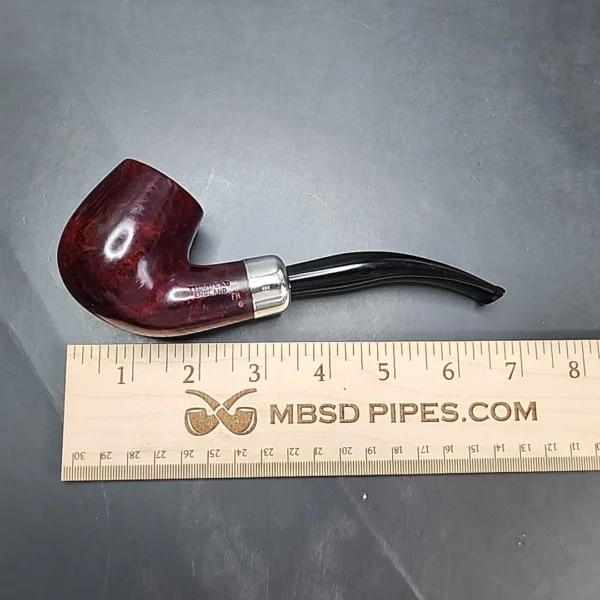 James Upshall Tilshead FH 6, Military Mount Bent Apple Briar Pipe, Unsmoked [SOLD OUT] - Image 11