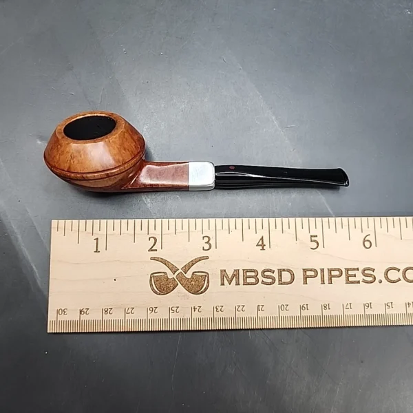 Ser Jacopo L1, Smooth Squat Bulldog Estate Briar Pipe [SOLD OUT] - Image 11