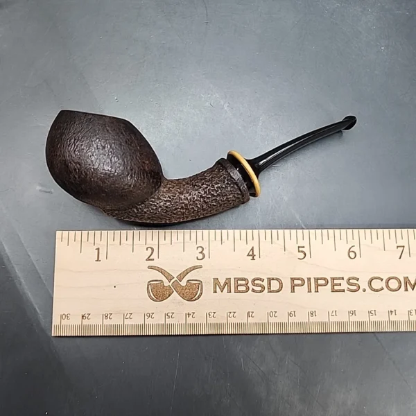 Jesek, Martin Pajesek, Sandblasted Bent Tomato Estate Briar Pipe [SOLD OUT] - Image 11
