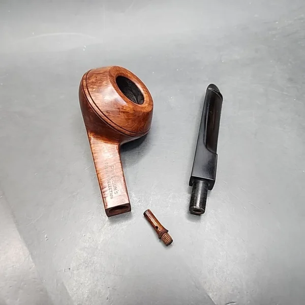 Peterson's Premier Selection 493, Squat Bulldog Briar Pipe, Republic Era Estate [SOLD OUT] - Image 11