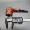 The Tinder Box Exotica Sandblasted Bent Billiard Estate Briar Pipe [SOLD OUT] - Image 11