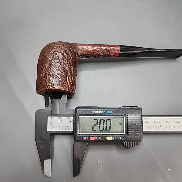 Barling 6589 T.V.F. Sandblasted Straight Billiard Estate Briar Pipe [SOLD OUT] - Image 11