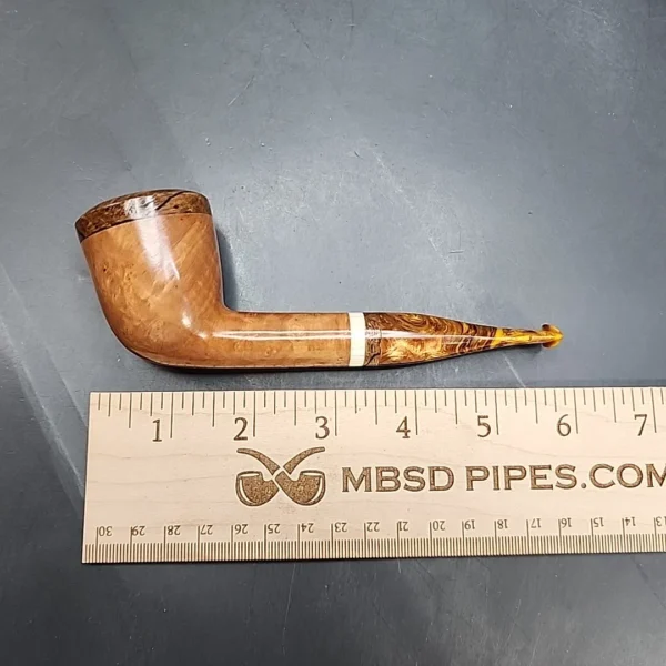 PapaBearPipes Smooth Dublin Handmade Briar Pipe - Image 11