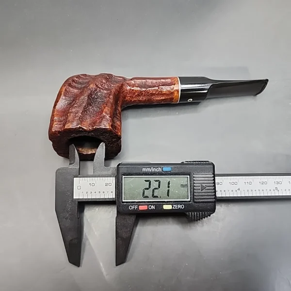 Kaywoodie Handmade Rusticated Panel Estate Briar Pipe, 4 Hole [SOLD OUT] - Image 11