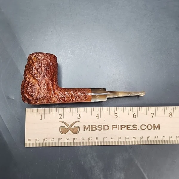 Caminetto Business 116 KS, Rusticated Brandy Briar Pipe, Italian Estates [SOLD OUT] - Image 12