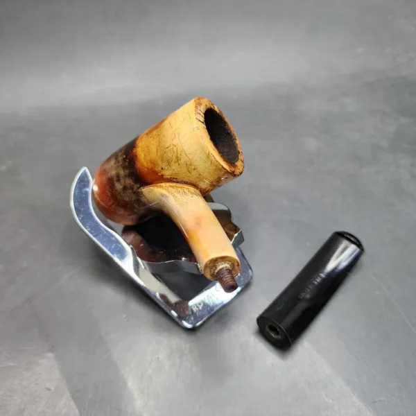 Antique Hawkbill Screw Top Block Meerschaum Pipe, Fitted Case - Image 12