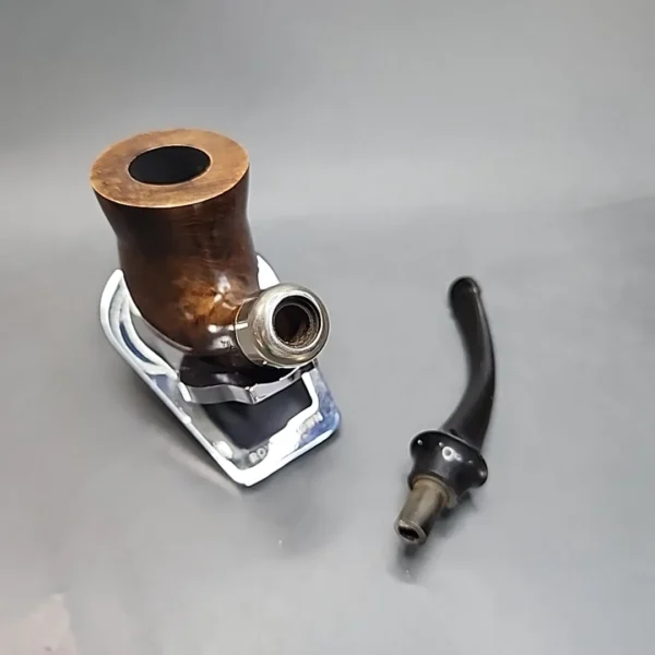 Roma Smooth Bent Vase Estate Briar Pipe, Unsmoked [SOLD OUT] - Image 12