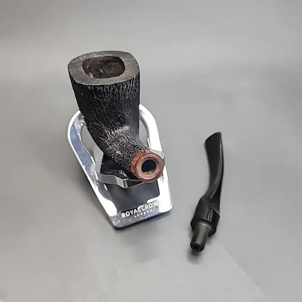 Bari Senior Handcut 601, Black Pickaxe Estate Briar Pipe, Danish Estates [SOLD OUT] - Image 12