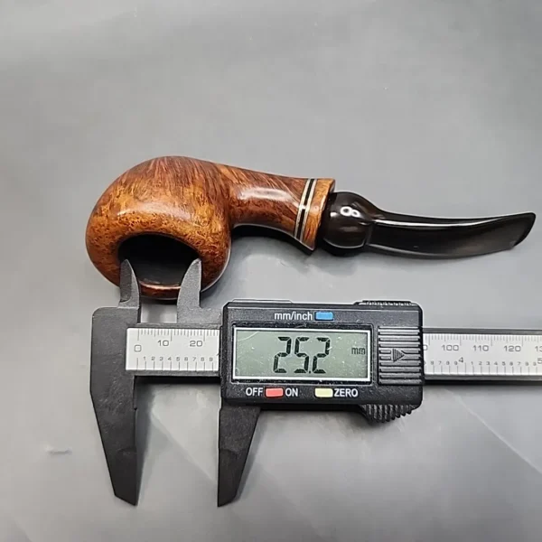 Age Bogelund Smooth Bent Dublin Estate Briar Pipe, Danish Estates (9mm) [SOLD OUT] - Image 12