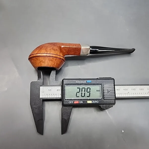 Ser Jacopo L1, Smooth Squat Bulldog Estate Briar Pipe [SOLD OUT] - Image 12