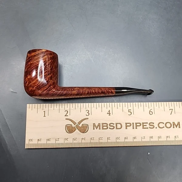 Savinelli De Luxe Milano 814 KS, Smooth Canadian Estate Briar Pipe, Italian Estates [SOLD OUT] - Image 12