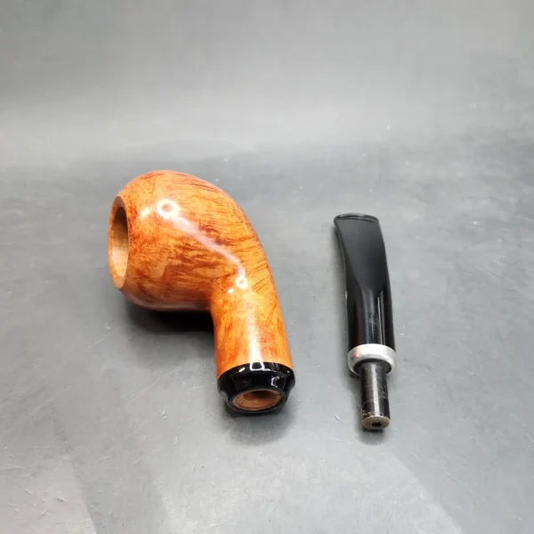 Viking Classic Smooth Bent Apple Estate Briar Pipe, Unsmoked [SOLD OUT] - Image 12