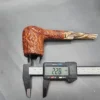 Caminetto Business 116 KS, Rusticated Brandy Briar Pipe, Italian Estates [SOLD OUT] - Image 13