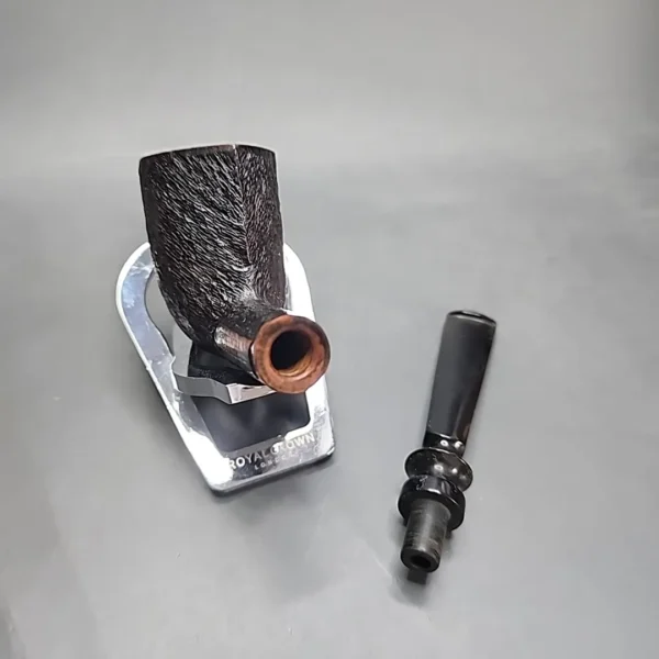 Brakner Antique Royal Danois 813, Sandblasted Estate Briar Pipe [SOLD OUT] - Image 13