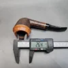 JM Boswell Partially Sandblasted Bent Rhodesian Estate Briar Pipe [SOLD OUT] - Image 13