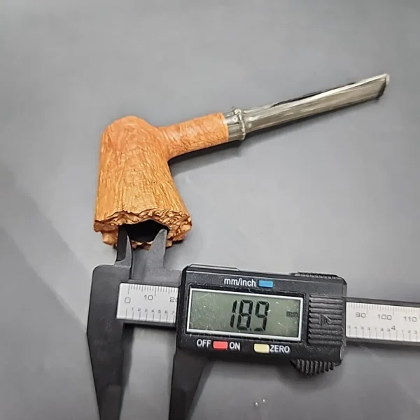 Sean Reum Pipes, Sandblasted Dublin Estate Briar Pipe, New [SOLD OUT] - Image 13