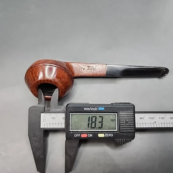 Peterson's Premier Selection 493, Squat Bulldog Briar Pipe, Republic Era Estate [SOLD OUT] - Image 13