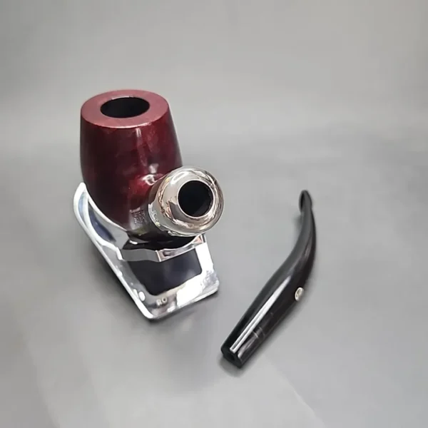 James Upshall Tilshead FH 6, Military Mount Bent Apple Briar Pipe, Unsmoked [SOLD OUT] - Image 13