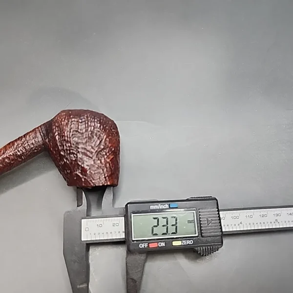 Ben Wade Majestic Sandblasted Bent Brandy Estate Briar Pipe [SOLD OUT] - Image 13