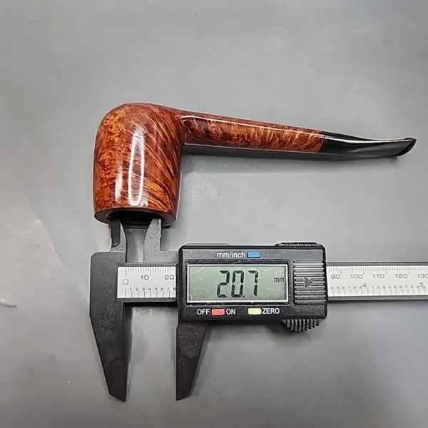 Savinelli De Luxe Milano 814 KS, Smooth Canadian Estate Briar Pipe, Italian Estates [SOLD OUT] - Image 13