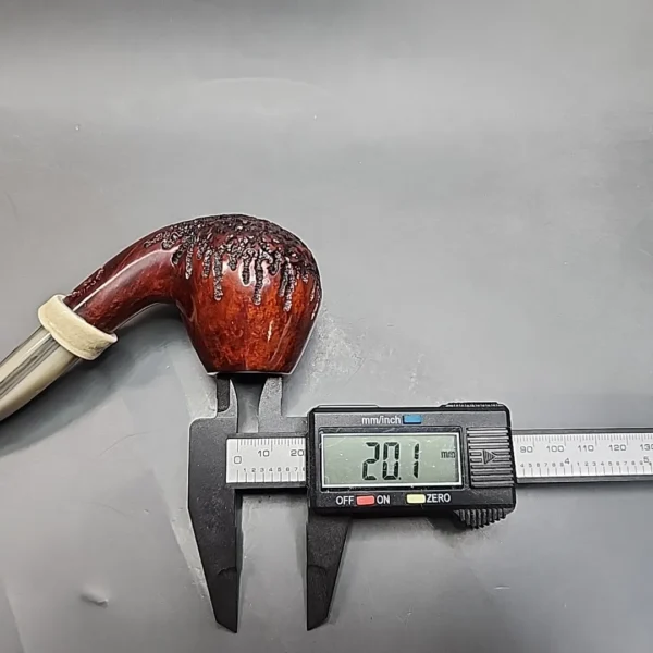 2007 Nording Hunting Pipe, Bent Brandy Elk Estate Briar Pipe, Unsmoked [SOLD OUT] - Image 13