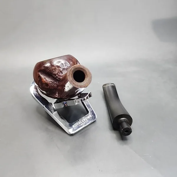 Custombilt Rusticated Bent Tomato Estate Briar Pipe, [SOLD OUT] - Image 13