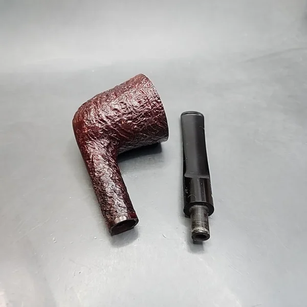 Sasieni 4 Dot Ruff Root Dark, Sandblasted Dublin Estate Briar Pipe [SOLD OUT] - Image 13