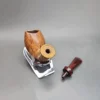 G. Penzo Smooth Bent Egg Briar Pipe, Italian Estates - Image 14