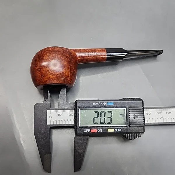 Hardcastle's Dental Briar, Smooth Straight Apple Estate Briar Pipe - Image 14