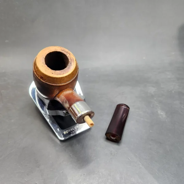 Antique Block Meerschaum Pipe, Screw in Bowl - Image 14