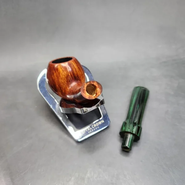 Sean Reum Pipes, Smooth Bent Apple Briar Pipe, New [SOLD OUT] - Image 15