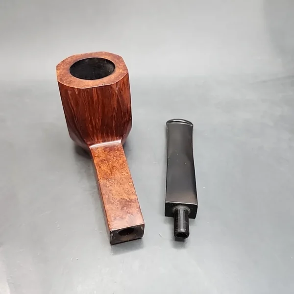 Jean LaCroix Diamant 33G3, Smooth Panel Estate Briar Pipe, Handmade [SOLD OUT] - Image 15