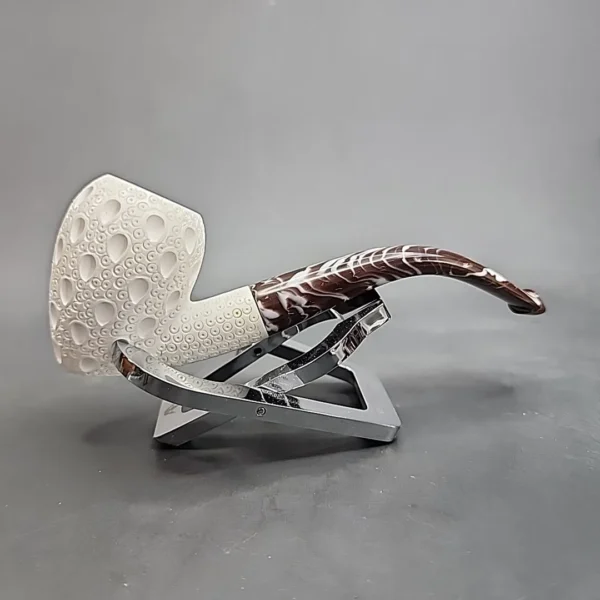 MBSD Meerschaum Acorn Block Meerschaum Pipe, Fitted Case [SOLD OUT] - Image 4