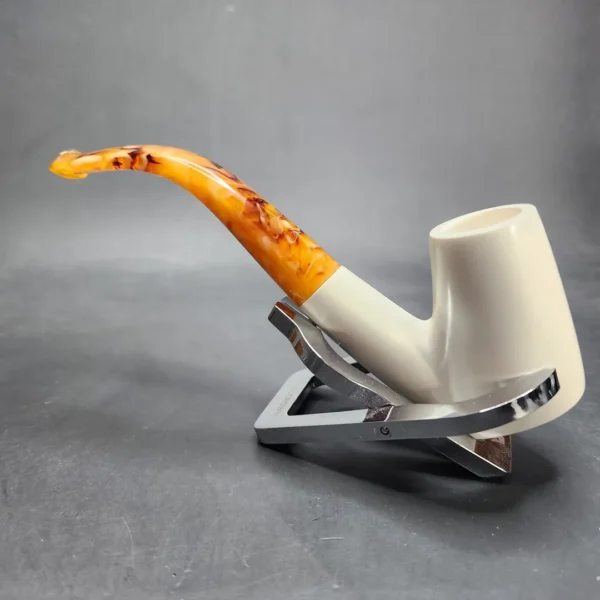MBSD Meerschaum Oom Paul Block Meerschaum Pipe, Fitted Case [SOLD OUT] - Image 7