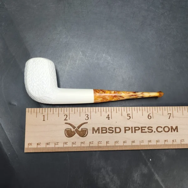 MBSD Meerschaum Panel Block Meerschaum Pipe, Fitted Case [SOLD OUT] - Image 8